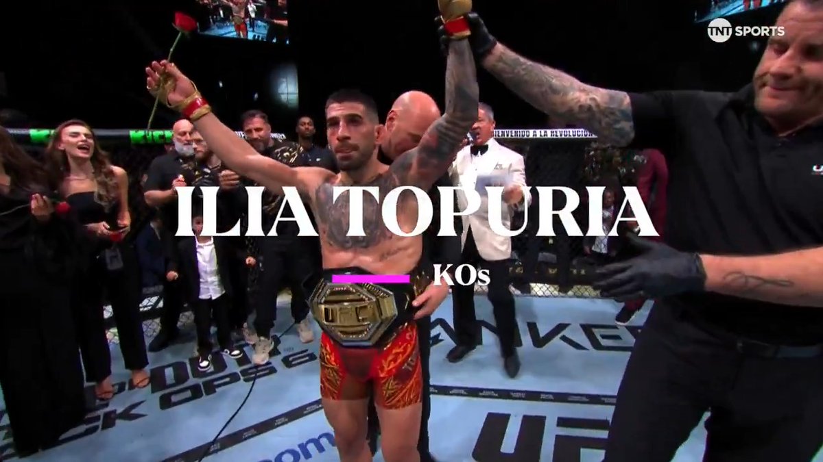イリア・トプリア UFCでの全KO集💥 #UFC317