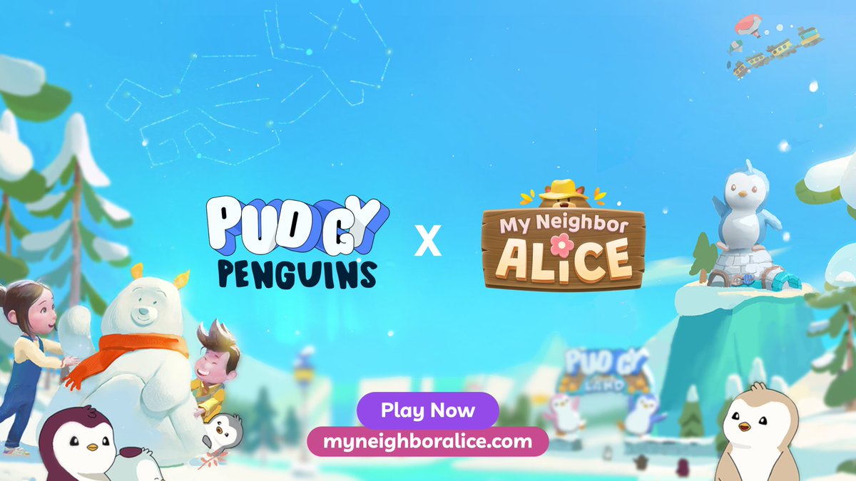 Your Pudgy, your adventure. 🐧 Chapter One of a new journey begins — and it’s your very own NFT that will shine in Pudgy Land! ❄️ 🐧 8,888 Pudgy Penguins 🐧 +22,000 Lil Pudgys 🎣 7,399 Pudgy Rods All ready to explore, build, and unleash their creativity across the Archipelago. If you’re a holder… this is your moment. 💫 Unlock exclusive items, show off your style, and make your mark in Pudgy Land. 👉 Play now: