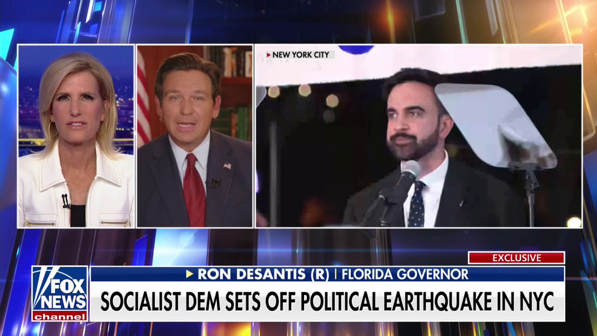 WATCH: Florida Gov. Ron DeSantis weighs in on New York City's mayor race