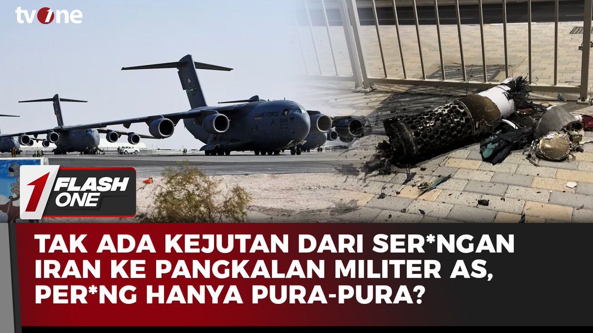 Tak Ada Kejutan dari Ser*ngan Iran ke Pangkalan Militer AS, Per*ng Hanya Pura-pura?