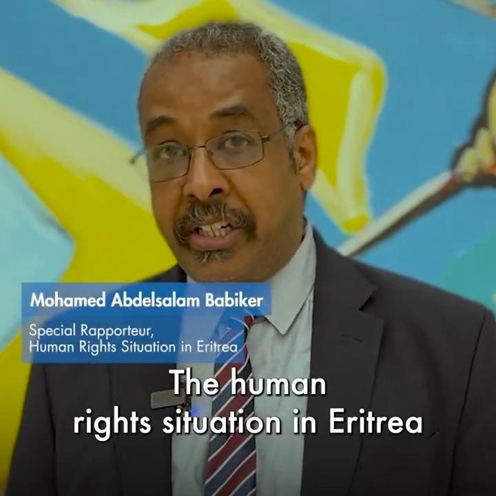 #Eritrea 🇪🇷: New #HRC59 report by UN Special Rapporteur Mohamed Abdelsalam Babiker sounds the alarm on the further deteriorating #HumanRights situation in Eritrea as well as situation of Eritrean #refugees & #asylum-seekers regionally & globally.