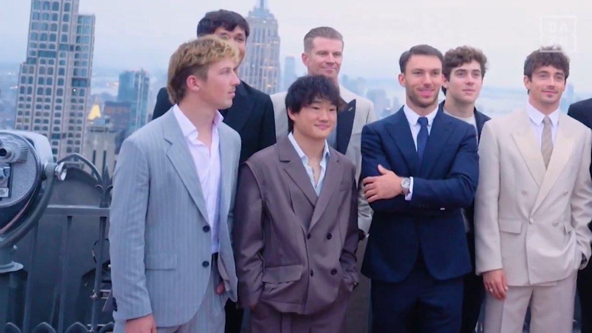 ヘルメットの中で どう聞こえるかまで正確👂 映画『F1』いよいよ公開🎞🎥 モナコで試写会に参加したドライバーたちのコメント🗣や #角田裕毅 選手のファッションが話題となった NYでのワールドプレミアの模様をお届け🗽 🏎『#WednesdayF1Time #16 presented by 非破壊検査』 📲#DAZN 配信中 角田裕毅/Yuki Tsunoda Shinji Nakano/中野信治 サッシャ Sascha #F1DAZN #f1jp
