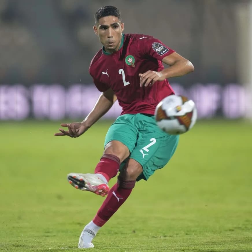 First denied. Second delivered. 🎯 Hakimi doesn’t miss twice. 🇲🇦🔥 #TotalEnergiesAFCON | Équipe du Maroc | Achraf Hakimi