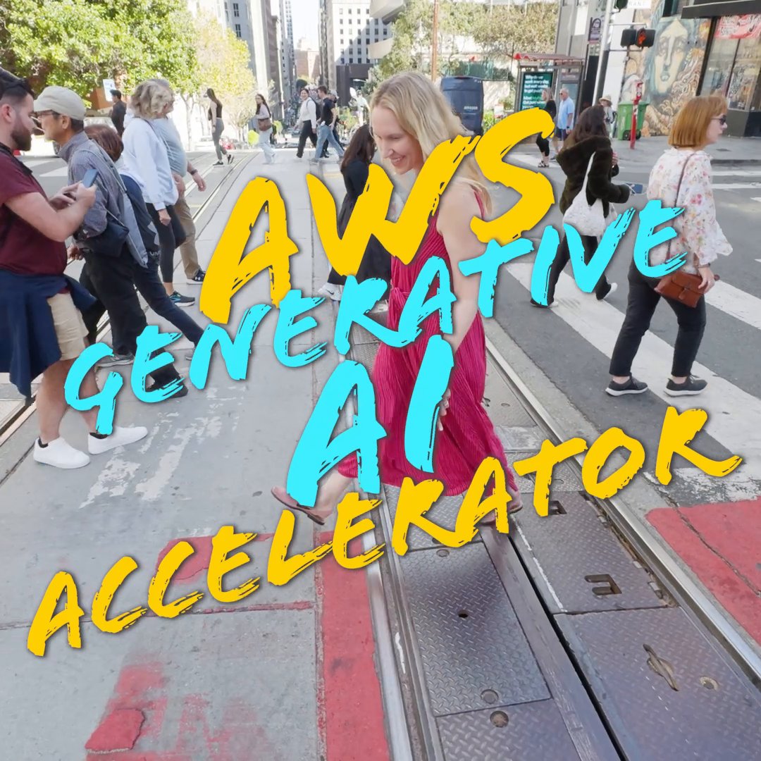 Power up your AI #startup. ⚡🎯💫 The #AWS Generative AI Accelerator is an 8-week program supporting AI startups. See how alumni AudioShake uses AI to split sound into individual stems. Applications close July 10. Apply now. #generativeAI