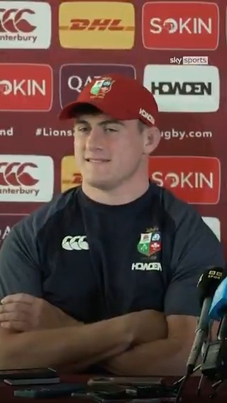 Dan Sheehan on being named Lions captain! 🔴🦁