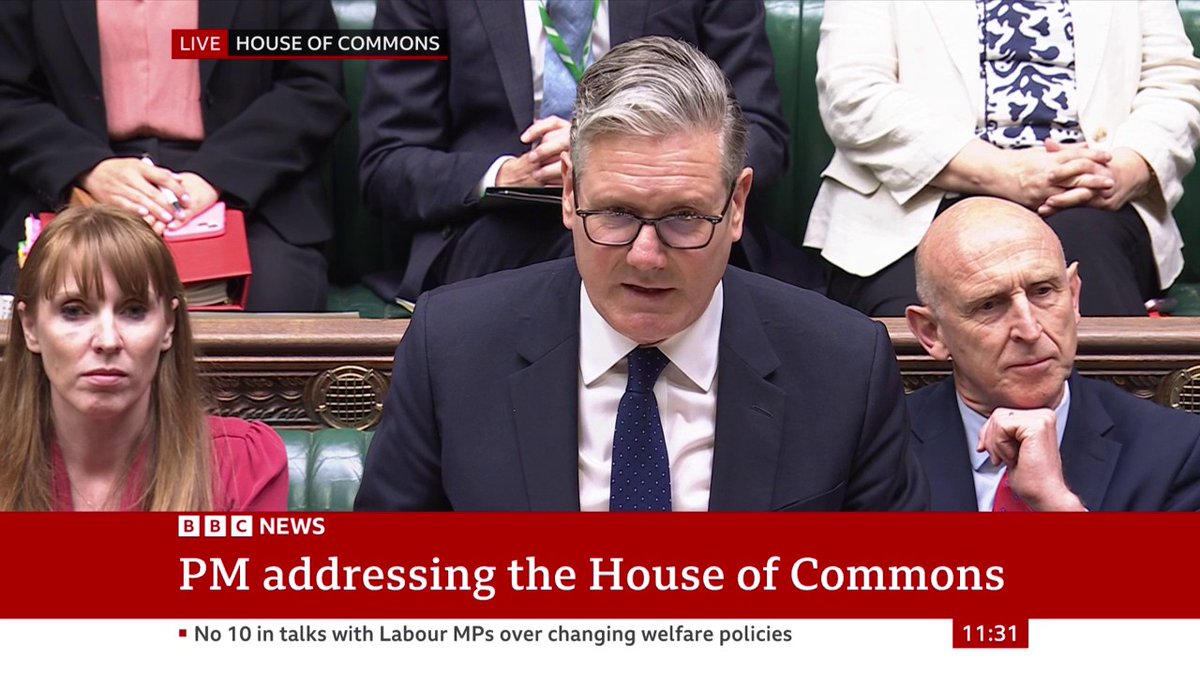 "All colleagues want to get this right, and so do I," Keir Starmer says on welfare reform "We want to see reform implemented with Labour values of fairness, that conversation will continue in the coming days," the PM adds Follow live: