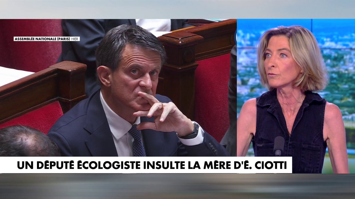Céline Pina a réagi aux insultes proférées à l'encontre de la mère d'Éric Ciotti par un élu écologiste : «Éric Ciotti a fait son lot d'erreurs, [...] là, c'est une attaque personnelle» #MidiNews