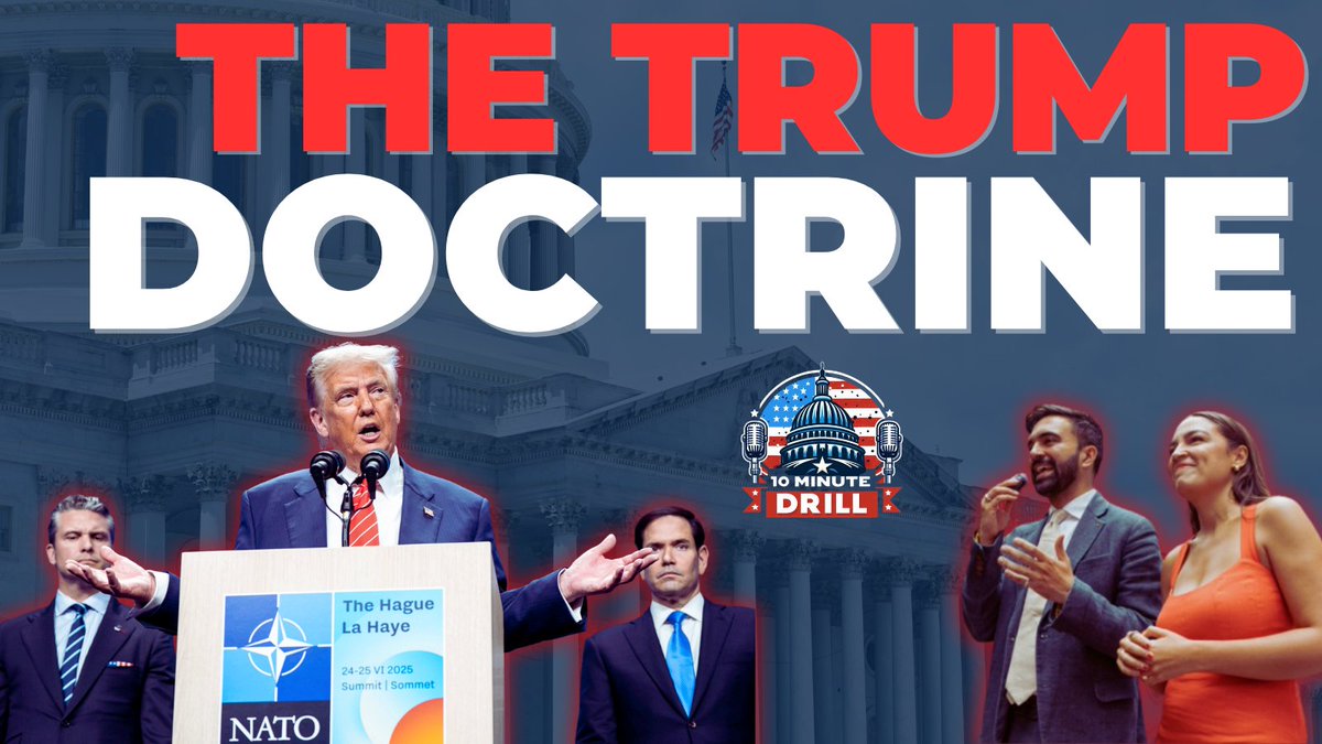🎙️ NEW: The Trump doctrine at NATO 🌎 World leaders praise Trump at NATO 🇪🇺 How "bad allies" in Europe take advantage of U.S. companies 🥊 Iran has Dems in disarray 🇨🇳 Ted Cruz takes the left to task for working with the CCP against U.S. energy 📊 Taking CBO to task on the OBBB