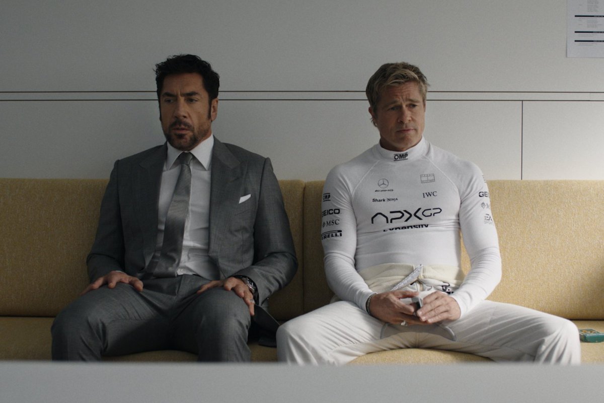 In theaters everywhere tonight. #F1TheMovie