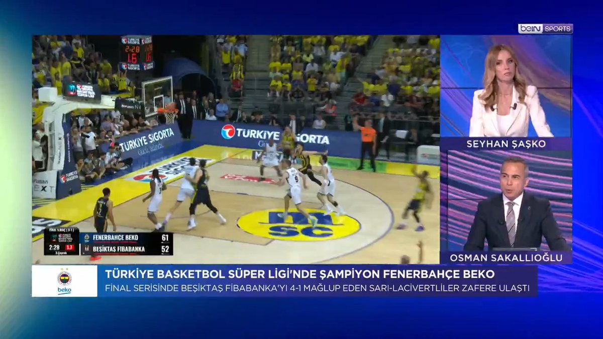🟡🔵 Basketbol Süper Lig şampiyonu Fenerbahçe Beko 👏 "Doğru planlama ve doğru seçimlerle başarı geldi." 🏟️ "Fenerbahçe taraftarı, basketbolu çok iyi biliyor." 🗣️ Seyhan Şaşko ve Osman Sakallıoğlu'nun değerlendirmeleri. #GünOrtası