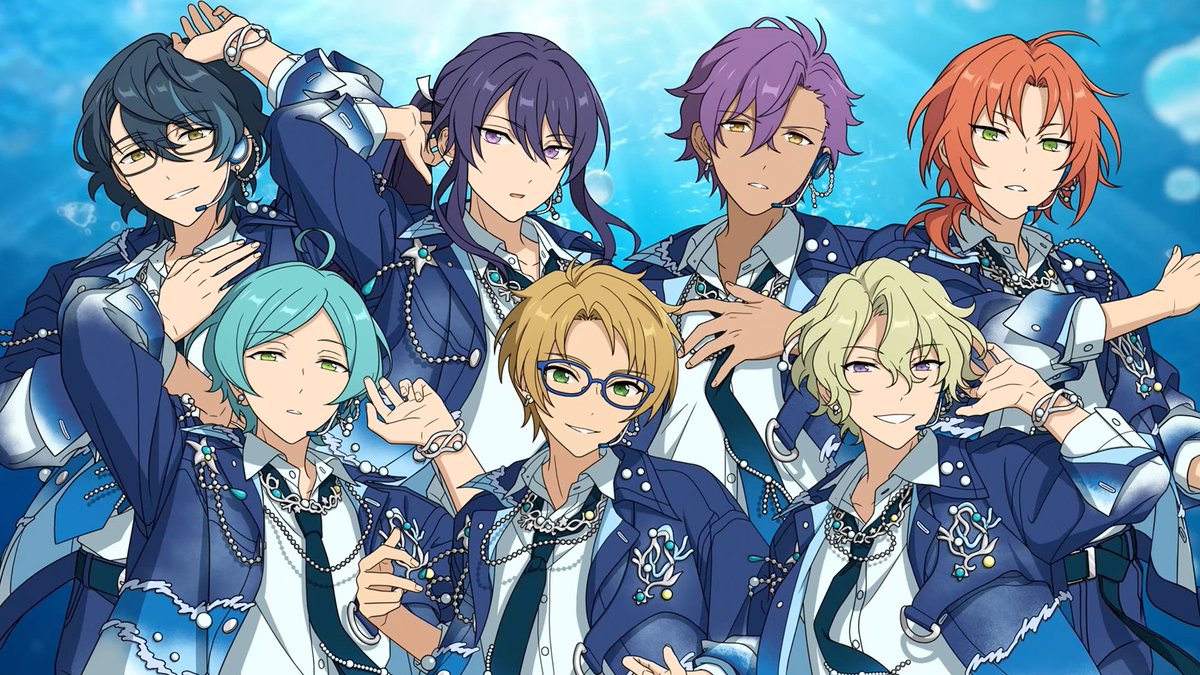 (7/9)【お知らせ】 ╭━━━━━━━━━━━━━╮ SELECTION 10 UNIT SONG ╰━━ｖ━━━━━━━━━━╯ ┏━━ 💙🪸【𝟘𝟛】🪼🩵 Deep into you ━━┛ シャッフルユニットメンバーを先行発表❗️📢 #あんスタ