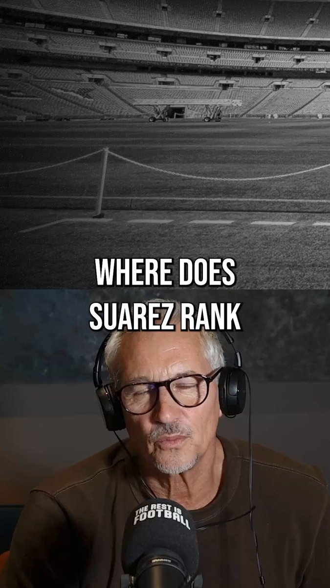 He should be first purely for: "There was no reason for Suarez to stick it top bins" tbh 🇺🇾