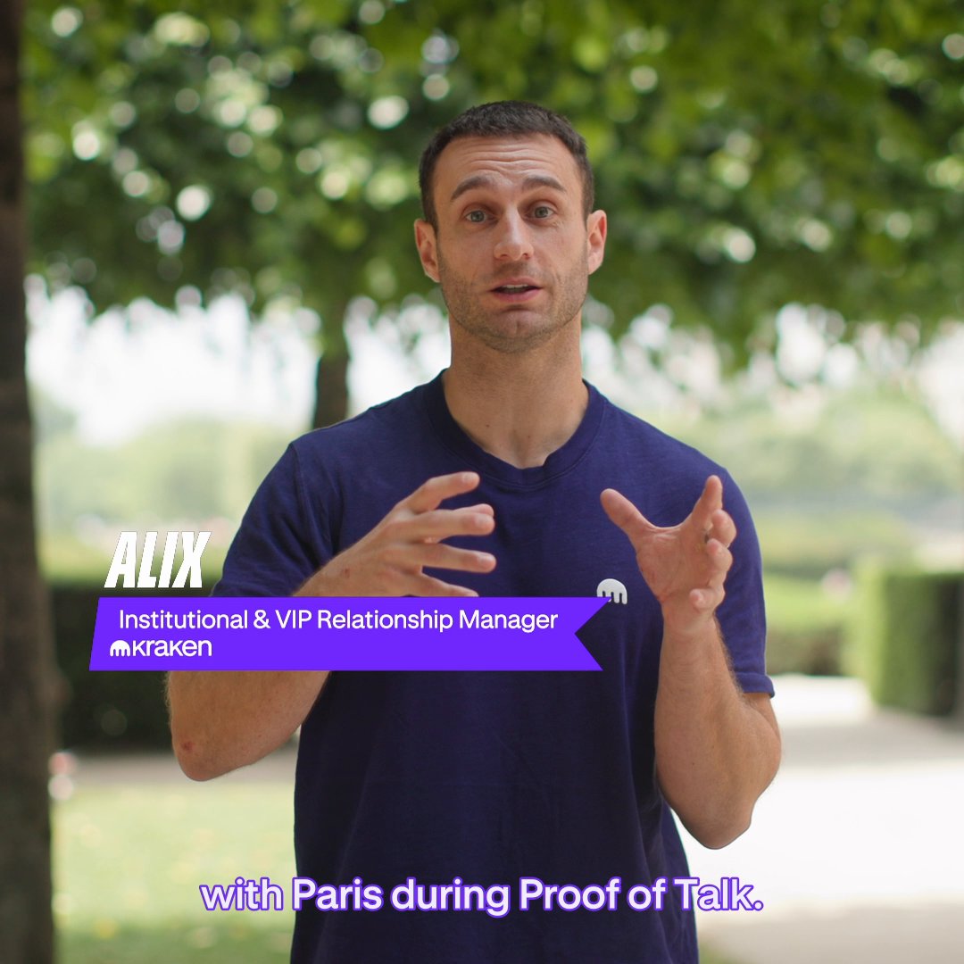 Le Kraken Tour a commencé à Paris lors de Proof of Talk, où nous avons eu l’occasion de rencontrer nos clients, d’échanger avec la communauté… et sans oublier, de servir quelques Krakeccinos avec raposa. ☕️ La tournée est bien lancée. À vous de deviner la prochaine étape!