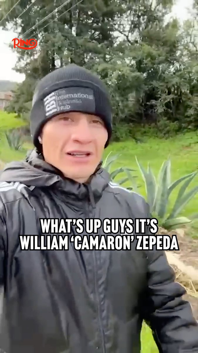 William Zepeda sends a message to Shakur Stevenson during camp in Mexico 👀 Ring III live on DAZN l July 12th in New York 🥊 🎟️ Get your tickets now: