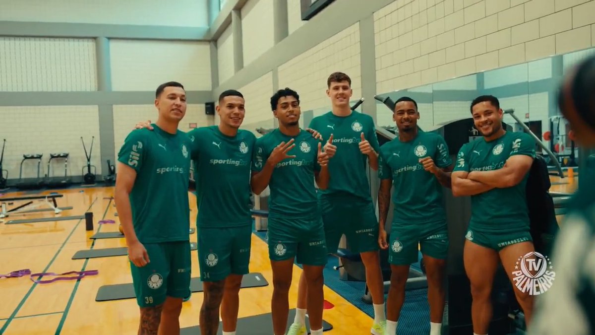 Os detalhes das atividades em Greensboro você confere com exclusividade na TV Palmeiras Sportingbet! 🎥 ➤ #FIFACWC