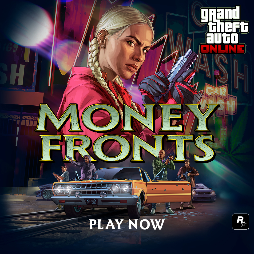 Use iconic local businesses to funnel dirty cash into your criminal network in Money Fronts, the new update to GTA Online. Play now.