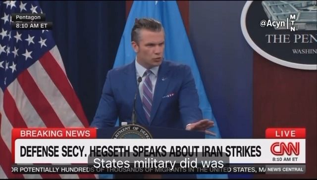 Pete Hegseth will make any excuse to avoid accountability - just like Trump. Not only is Pete the worst SecDef in history, he can’t even have a presser without melting down.
