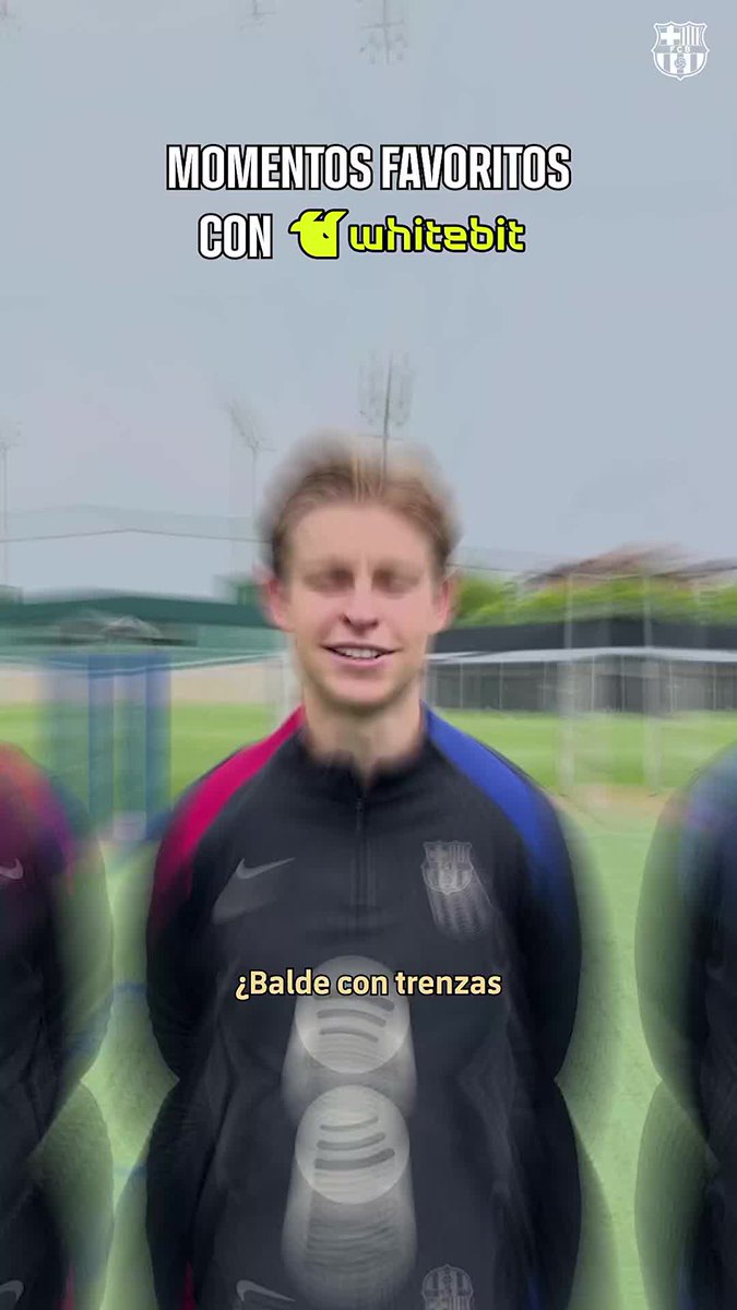 ¿Gavi conduciendo o Fermín conduciendo? ¿Las trenzas de Raphinha o las de Balde? 👀 WhiteBIT hizo que los jugadores eligieran algunos de sus momentos favoritos de la temporada 🔝