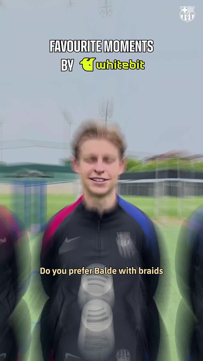 Gavi driving or Fermín driving? Raphinha’s braids or Balde’s braids? 👀 WhiteBIT had the players pick some of their favorite moments from the season 🔝