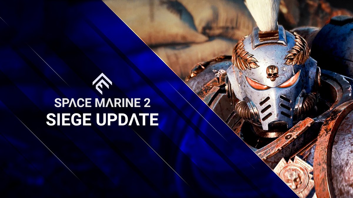 The 8.0 "Siege Update" is LIVE now on #SpaceMarine2. 🩸 Face impossible odds in Siege Mode, fight in the names of the Great Khan and Sanguinius with the new White Scars and Blood Angels DLCs, and more! Play now:
