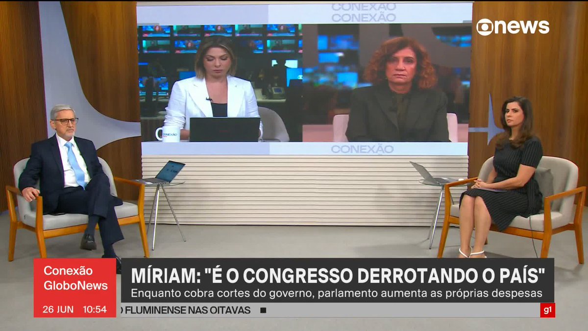 .Míriam Leitão: "É o Congresso derrotando o país"; enquanto cobra cortes do governo, parlamento aumenta as próprias despesas. #ConexãoGloboNews ➡ Assista à #GloboNews: