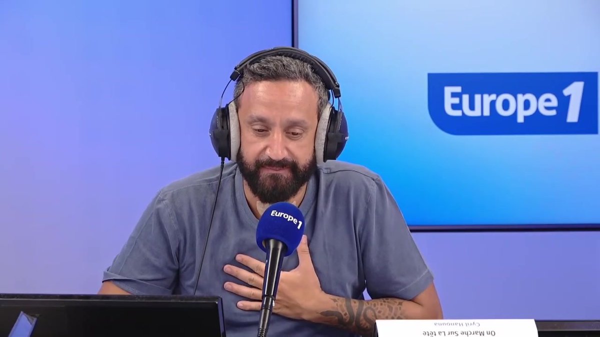 « Ça me fait plaisir de t’avoir » : VINCENT MOSCATO OFF au téléphone avec Cyril Hanouna dans #OMSLT sur #Europe1.