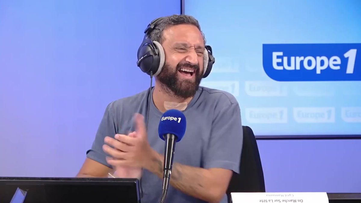 « Je sais pourquoi tu quittes Europe 1, parce que j’arrive » 🤣 : Jean-Pierre Foucault est avec Cyril Hanouna dans #OMSLT sur #Europe1.