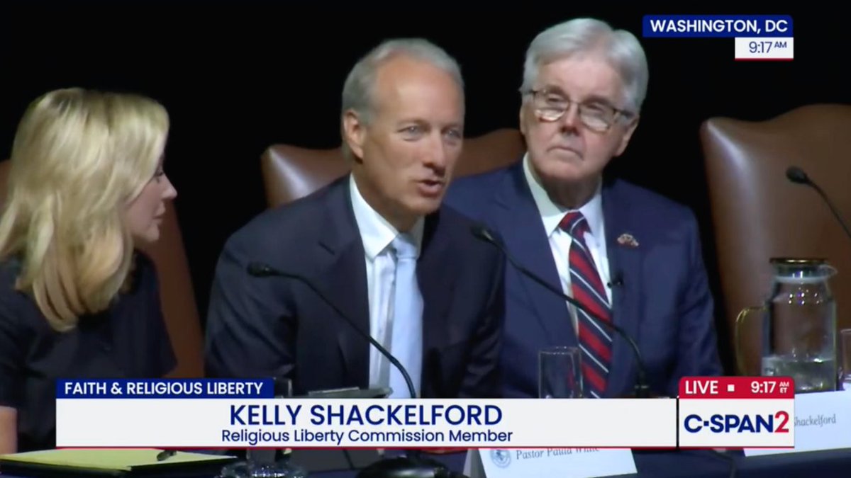 I am honored to have been appointed Chairman of the Presidential Commission on Religious Liberty by President Trump. Last week, we held our first hearing. Kelly Shackelford joined us and said: “By God's grace, we live in the greatest country on the face of the earth, and the reason for that is how we were created by people fleeing other countries, coming to this country for freedom, and not just freedom, religious freedom.” Click here to watch my remarks, Kelly Shackelford’s remarks, and the entire hearing: