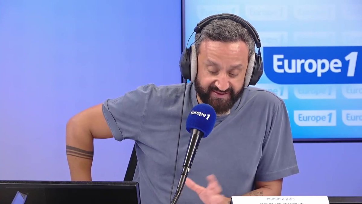 Les adieux de Cyril Hanouna à la station Europe 1. 👋
