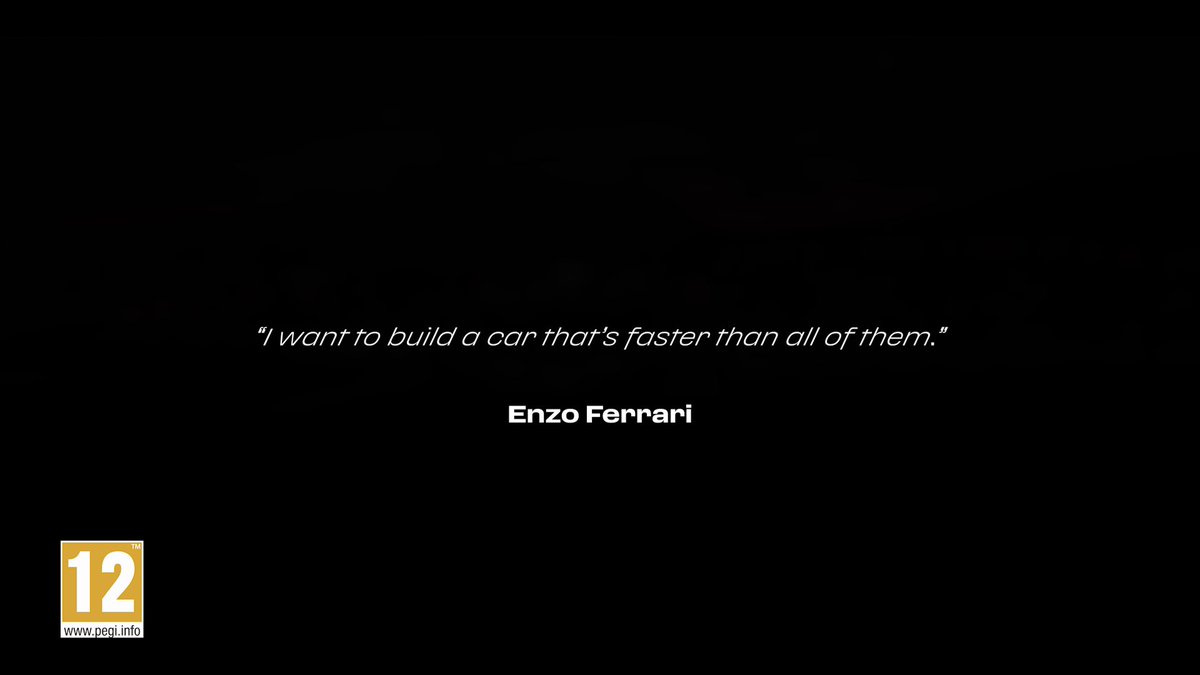 "The best Ferrari that has ever been built is the next" - Enzo Ferrari