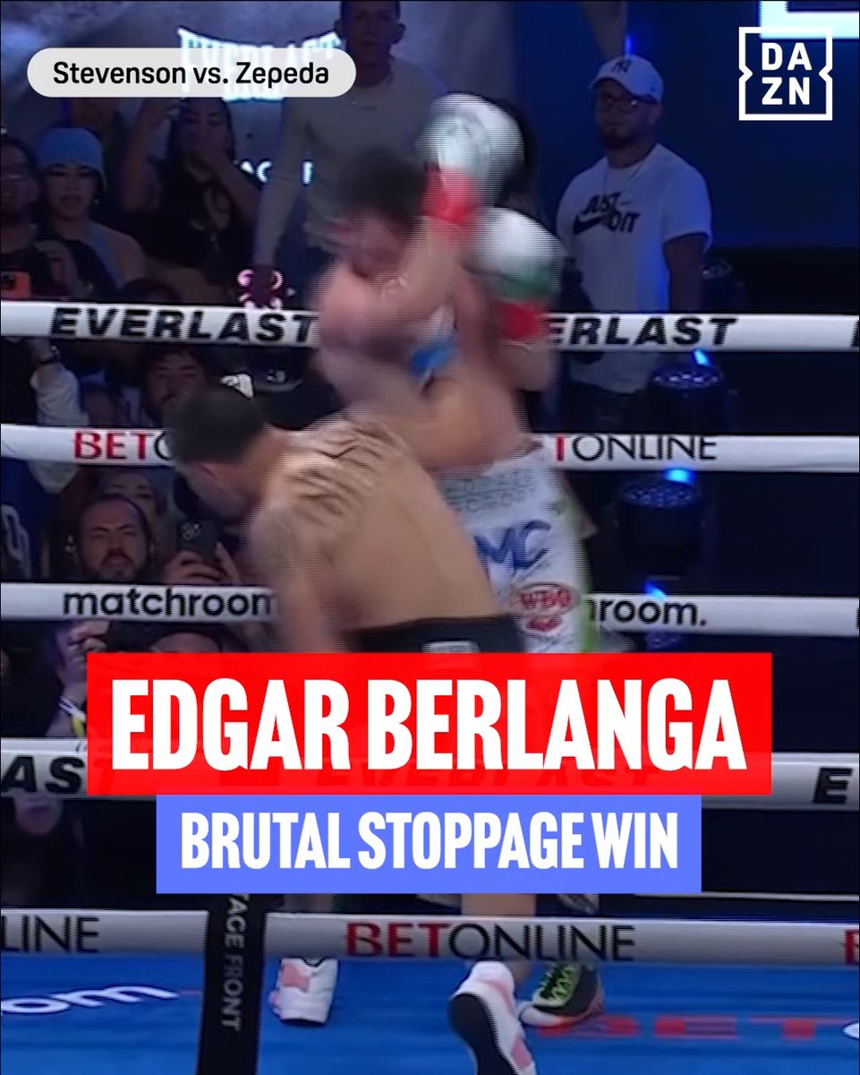 Edgar Berlanga halted Padraig McCrory in emphatic fashion back in February 2024 😤 Next up: Hamzah Sheeraz on July 12th 🎯 Ring III live on DAZN l July 12th in New York 🥊 🎟️ Get your tickets now:
