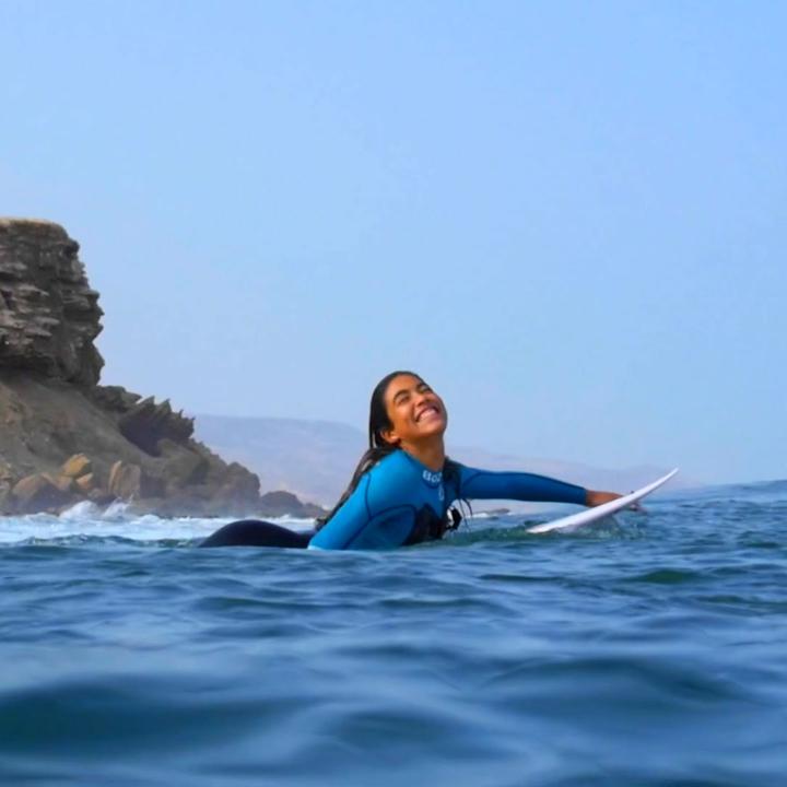 Big waves, bigger dreams. From executive producer Reese Witherspoon and Hello Sunshine, Surf Girls: International premieres July 17.