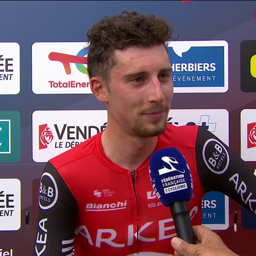 Deuxième du chrono des Championnats de France à 21 secondes de Bruno Armirail, Kévin Vauquelin aurait-il pu décrocher le titre sans une chute ? #LesRP