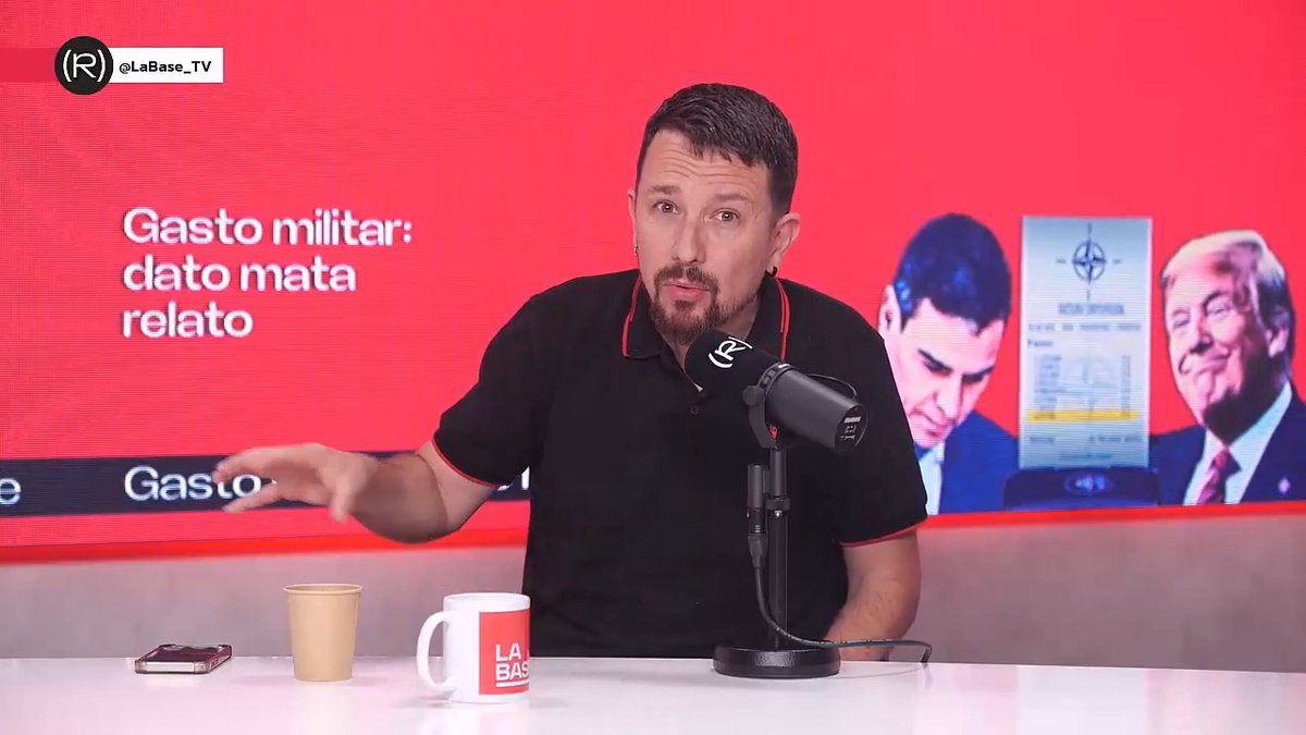 ¿Qué porcentaje de su PIB destinará España, en tanto miembro de la OTAN, al gasto militar? ¿El 2,1% como dicen Pedro Sánchez, Sumar y sus medios afines? ¿El 5% como dice el documento firmado en La Haya? Te lo explicamos 👇🏻 📺
