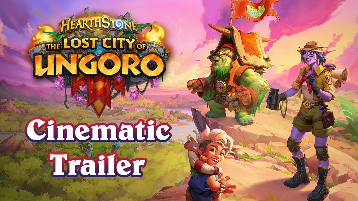 Buried beneath the jungle lies an ancient secret. Join Loh and his crew as they search for The Lost City of Un’Goro—the expedition begins July 8th.
