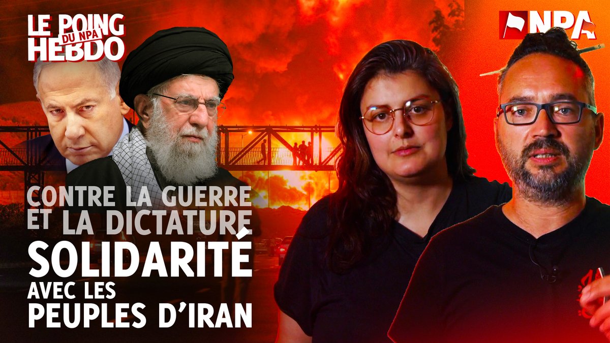 Nous soutenons les organisations et militantEs en Iran qui réclament l’arrêt immédiat de la guerre et la fin de la République islamique. Nous soutenons toutes celles et ceux qui luttent en Iran pour l’égalité, la liberté et la justice sociale.