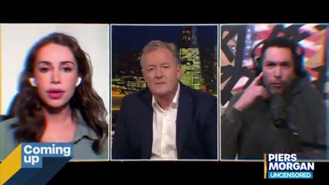 "You are the most demoralized, brain-rotted idiot alive!" Elica Lebon and Dave Smith go face-to-face on Iran-Israel - live now 👇 📺 Piers Morgan | Dave Smith | Elica Le Bon الیکا ل بن