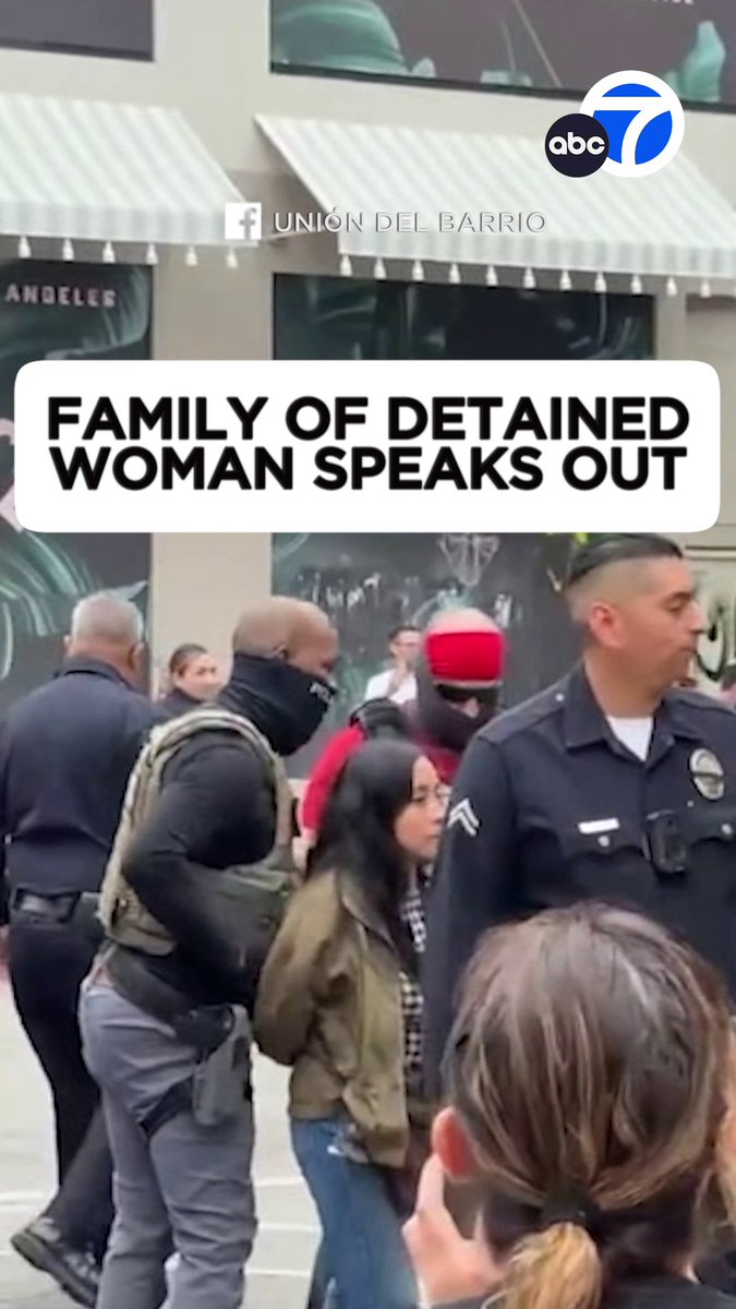 A woman who was seen on video being taken away by federal agents during an immigration raid in downtown Los Angeles is a U.S. citizen who did nothing to warrant her arrest, according to her family, who is now speaking out. For 24 hours, her family had no idea where Andrea Velez was, how she was doing or how to contact her.