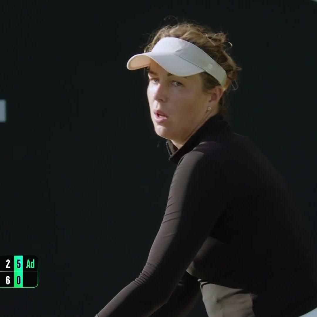 The perfect reset 🧘♀️ Anastasia Pavlyuchenkova resets to find her way into the semis, defeating Rakhimova 6-2, 2-6, 6-0. #LexusEastbourneOpen