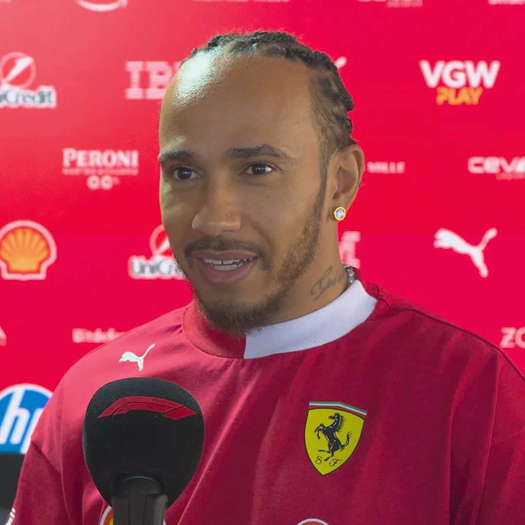 "I'm trying to focus on the positives, and what an incredible experience to be a part of the movie " 🥹🎬 Lewis on how he's trying to focus in the positives 👇