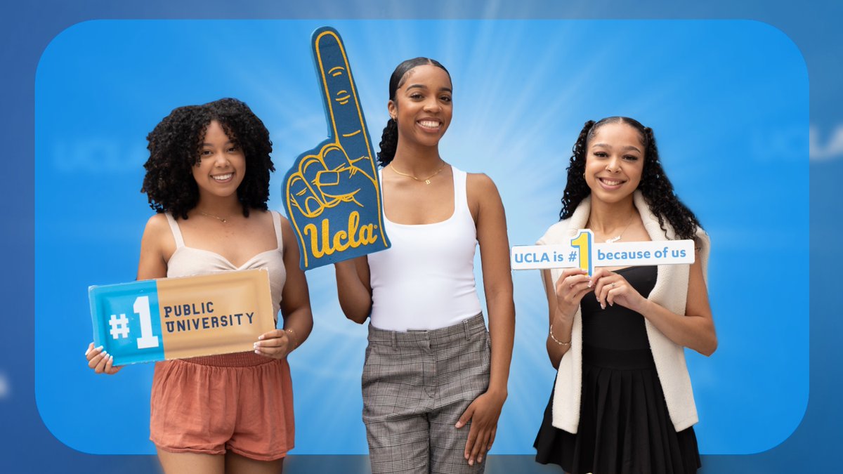 We’re not just ranked #1—we’re redefining what it means to be #1. At UCLA, excellence means innovation, access, and impact that reaches far beyond the classroom. #1UCLA