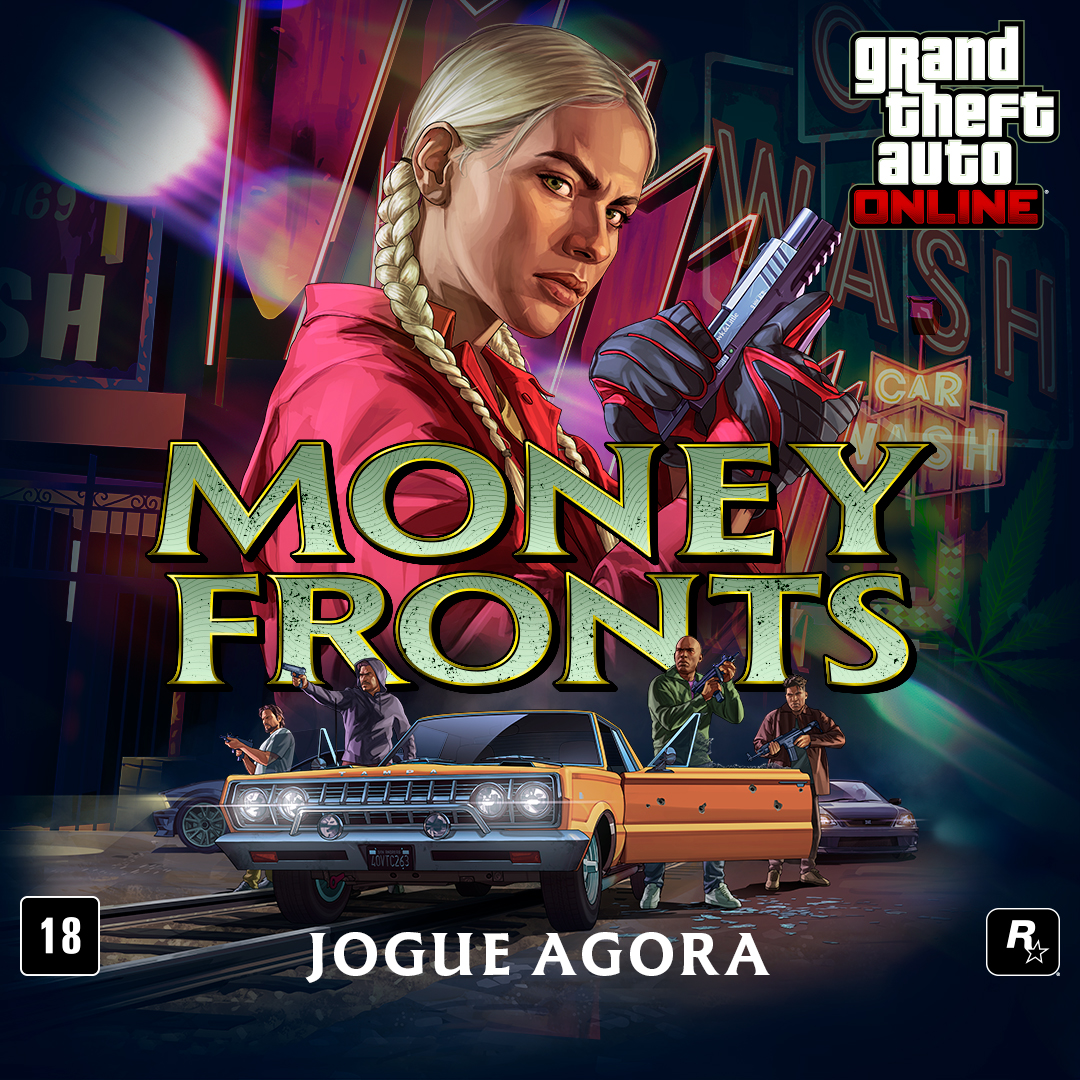 Use negócios locais icônicos para canalizar dinheiro sujo para a sua rede criminosa em Money Fronts, a nova atualização do GTA Online. Jogue agora.
