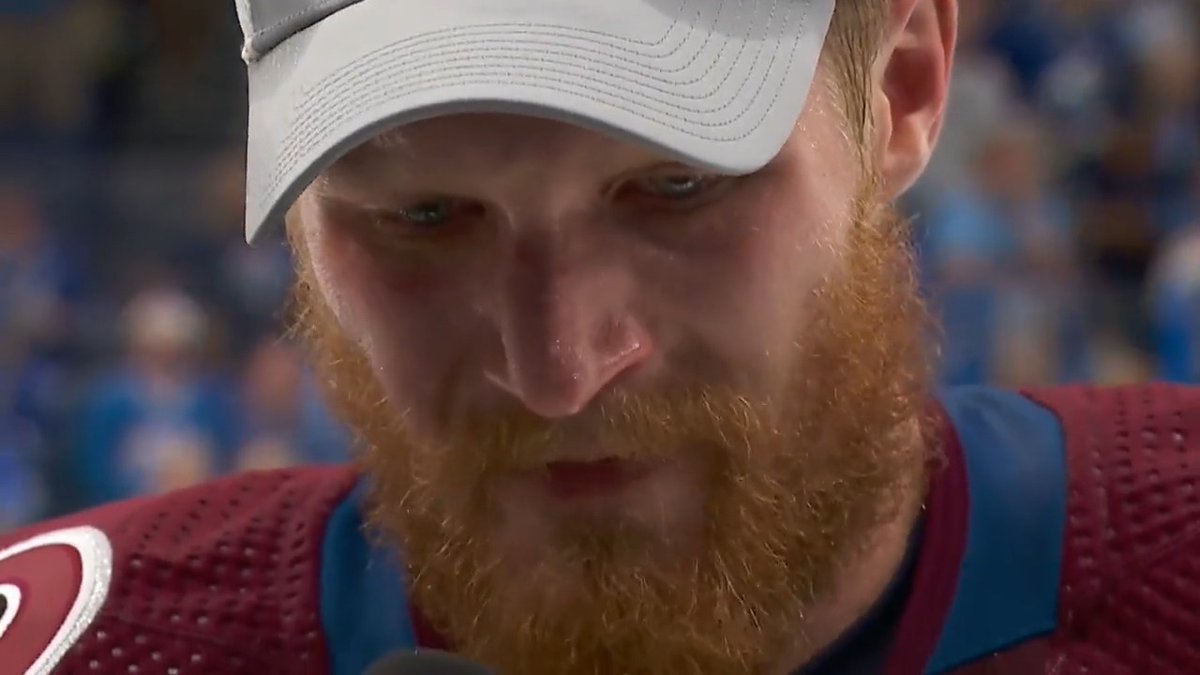 Gabe Landeskog got emotional after winning his first Stanley Cup. The passion is incredible and it's something Colorado has lacked the past few seasons, the absence of Landeskog's leadership has been a glaring hole. No longer.