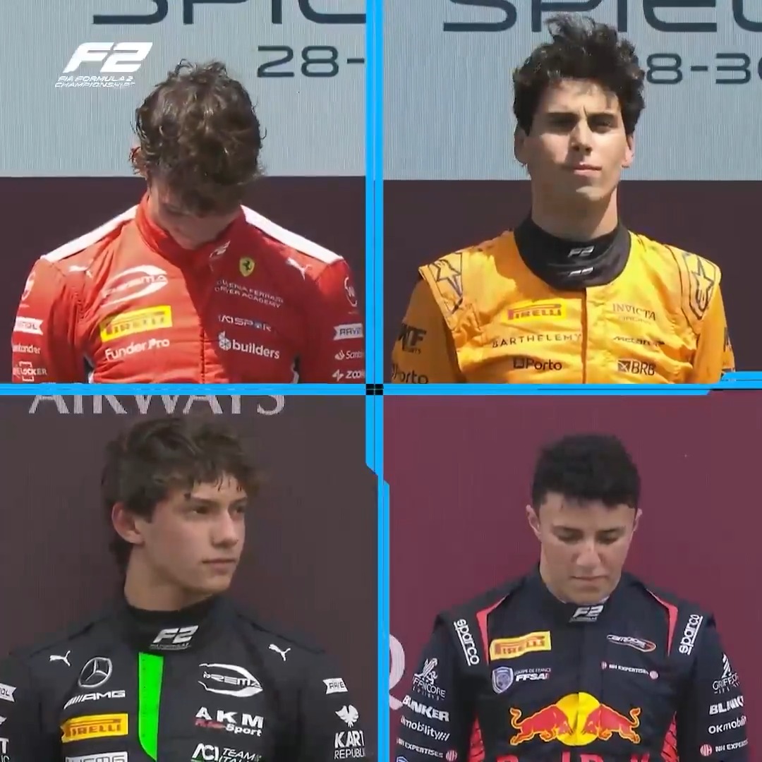 Four special winners at Spielberg and Silverstone in 2024 ✨ #F2 #RoadToF1