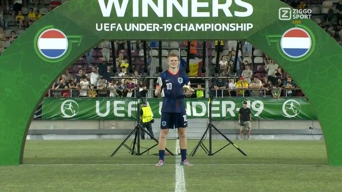 Speler van het Toernooi: KEES SMIT! ⭐ #ZiggoSport #U19EURO #ESPNED