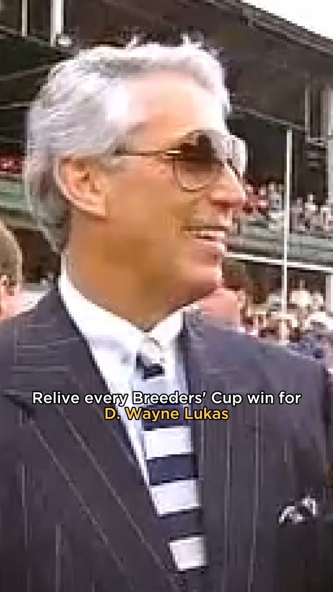 All TWENTY legendary #BreedersCup champions trained by D. Wayne Lukas. 🤩