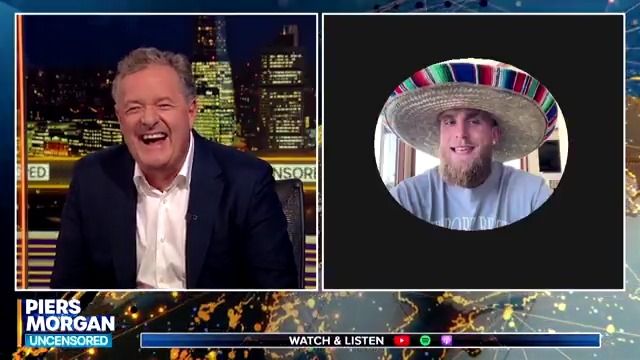 "I don't give a F*CK about your show, dumbass!" Jake Paul has a tantrum before rage-quitting his interview with Piers Morgan - watch in full on the link below! 👇 📺 Piers Morgan | Jake Paul
