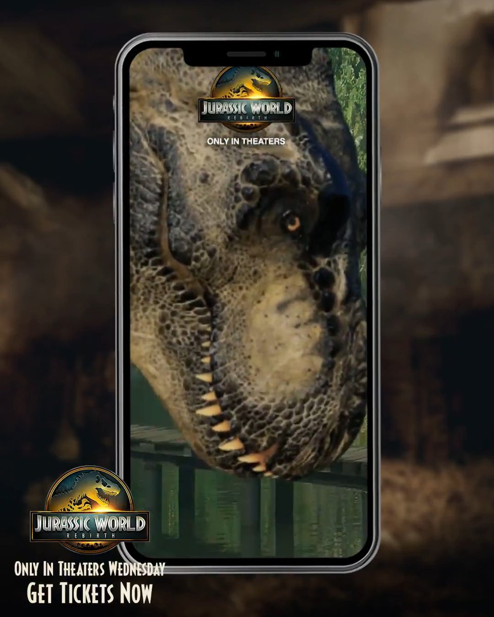 Come face-to-face with the T-rex from Jurassic World Rebirth by using our Snapchat lens. Scan the code to meet your fate!