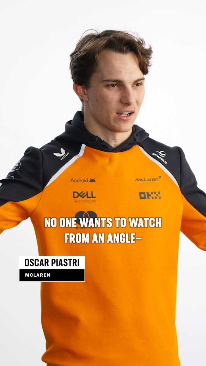 Oscar Piastri, George Russell, Carlos Sainz, Andrea Kimi Antonelli and Charles Leclerc play a round of Concession Confessions for Fandango