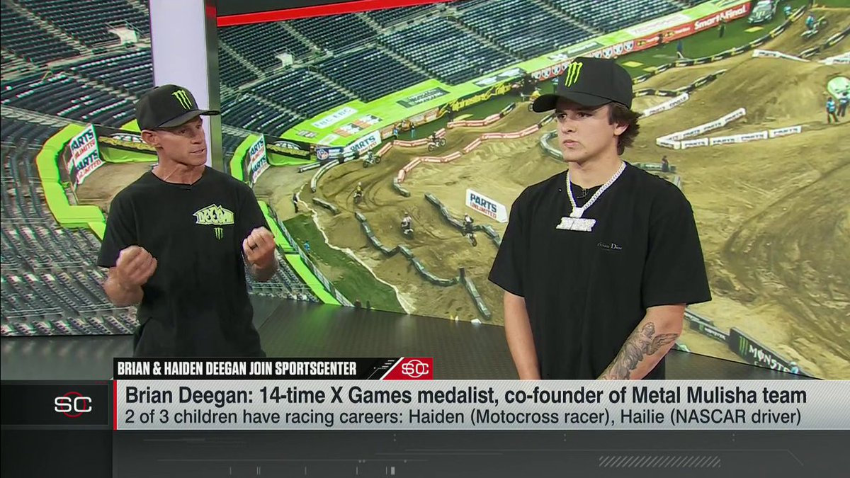 "Definitely a proud dad moment." X Games legend Brian Deegan reflects on watching his children Haiden and Hailie carry on the family legacy in motorsports 🏁👊